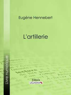 cover image of L'artillerie